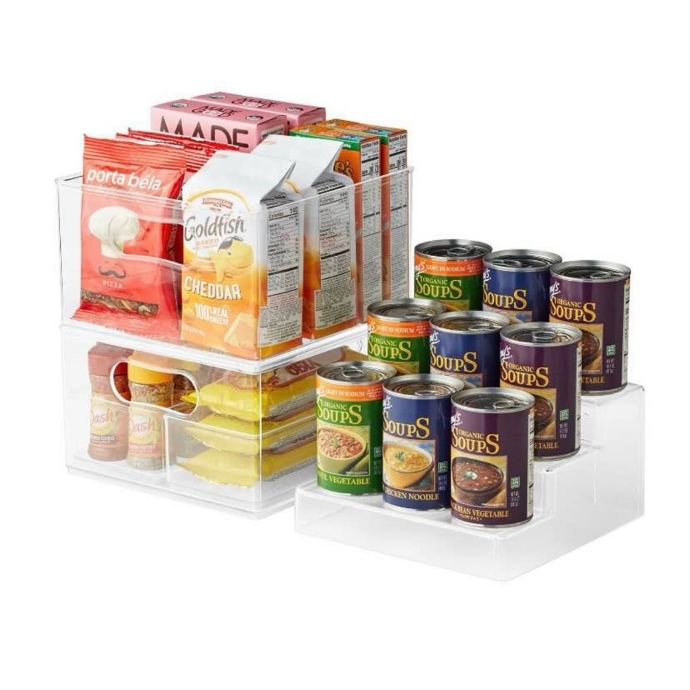 The Home Edit 5 Piece Pantry Edit, Plastic Modular Storage System